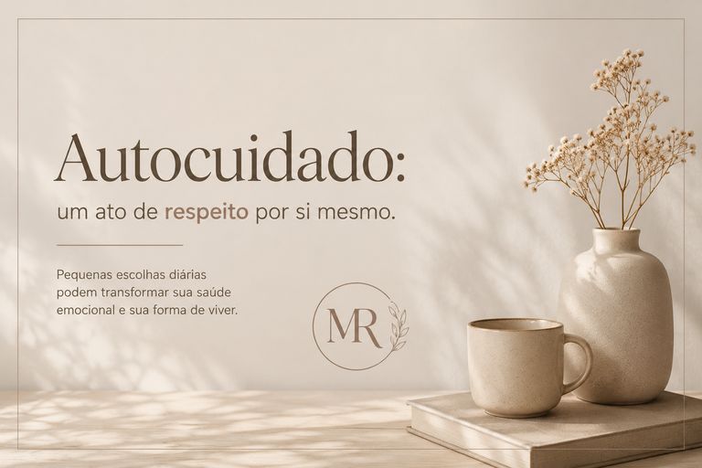 Autocuidado : Um ato de respeito a si mesmo.